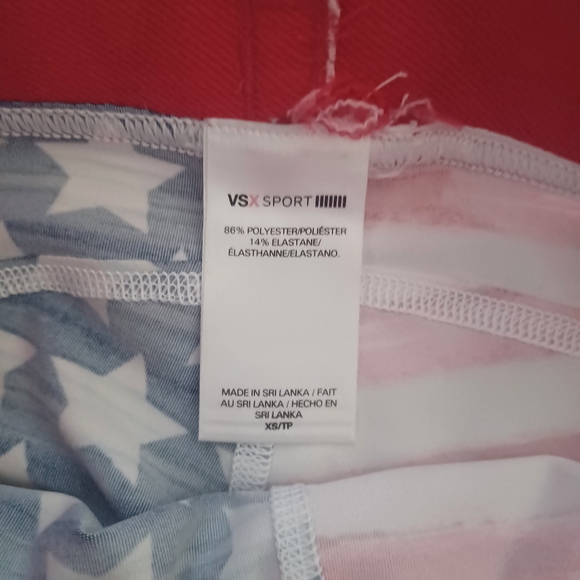 Patriotic Victoria Secret Leggings - Picture 4 of 5
